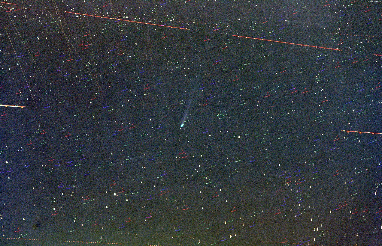 Komet Nishimura, Stoerungen