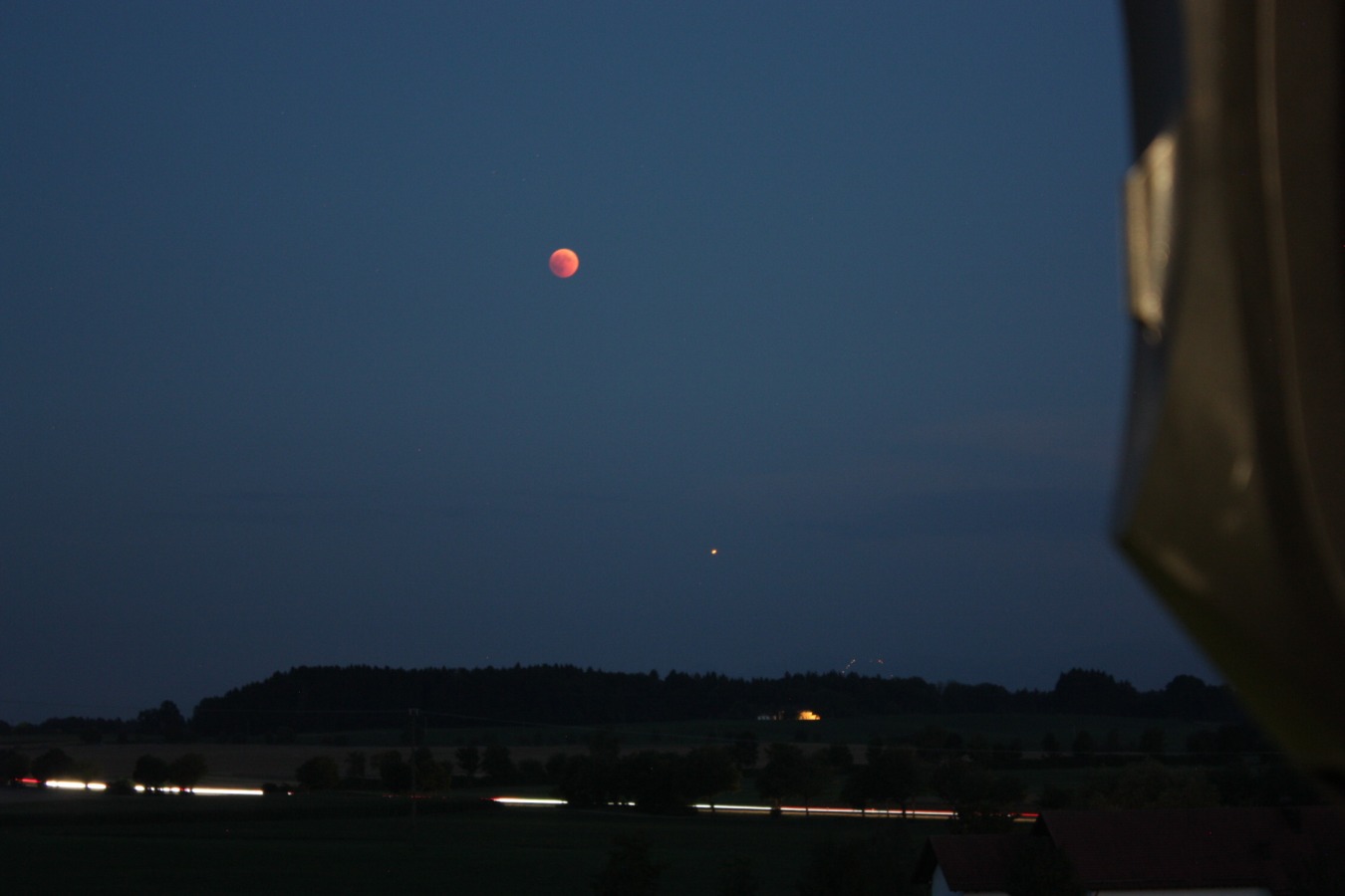 Mond und Mars