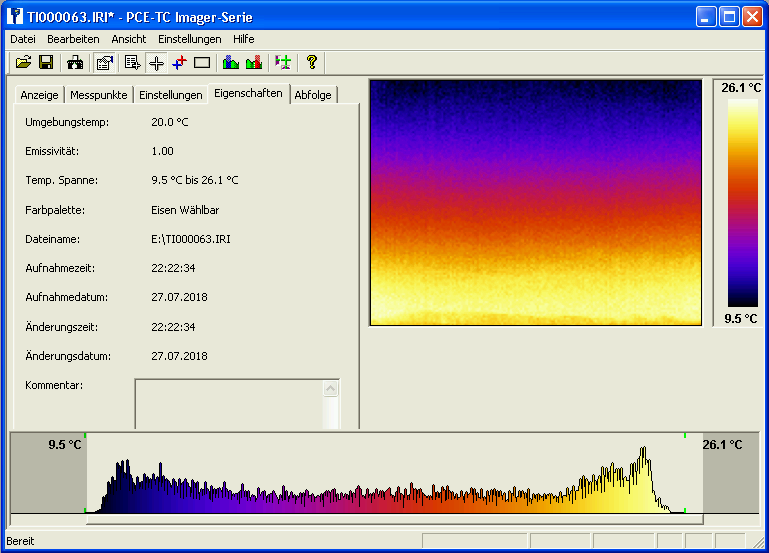 thermokamera um 22:22