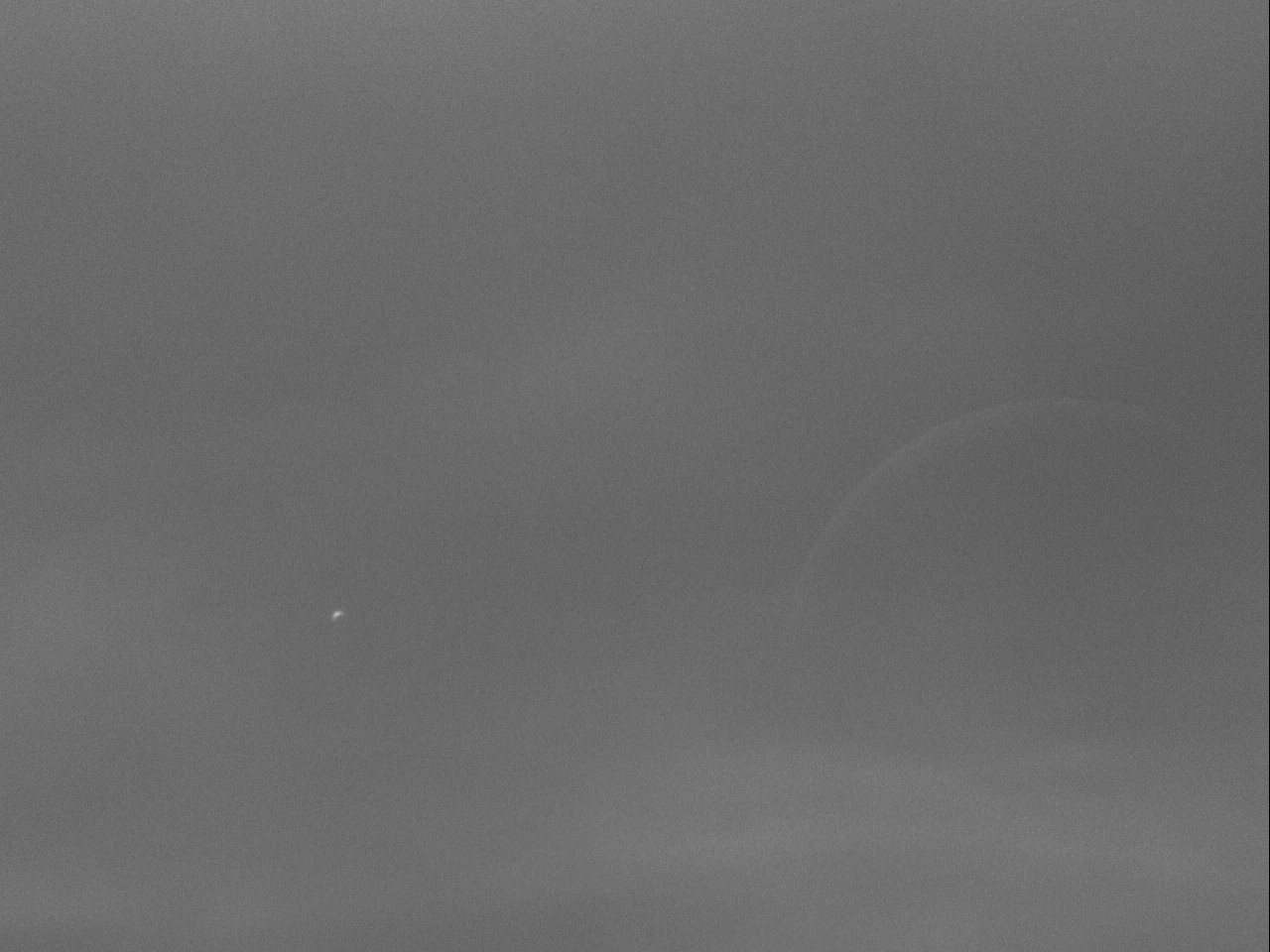 Mond und Venus um 16:35 MESZ