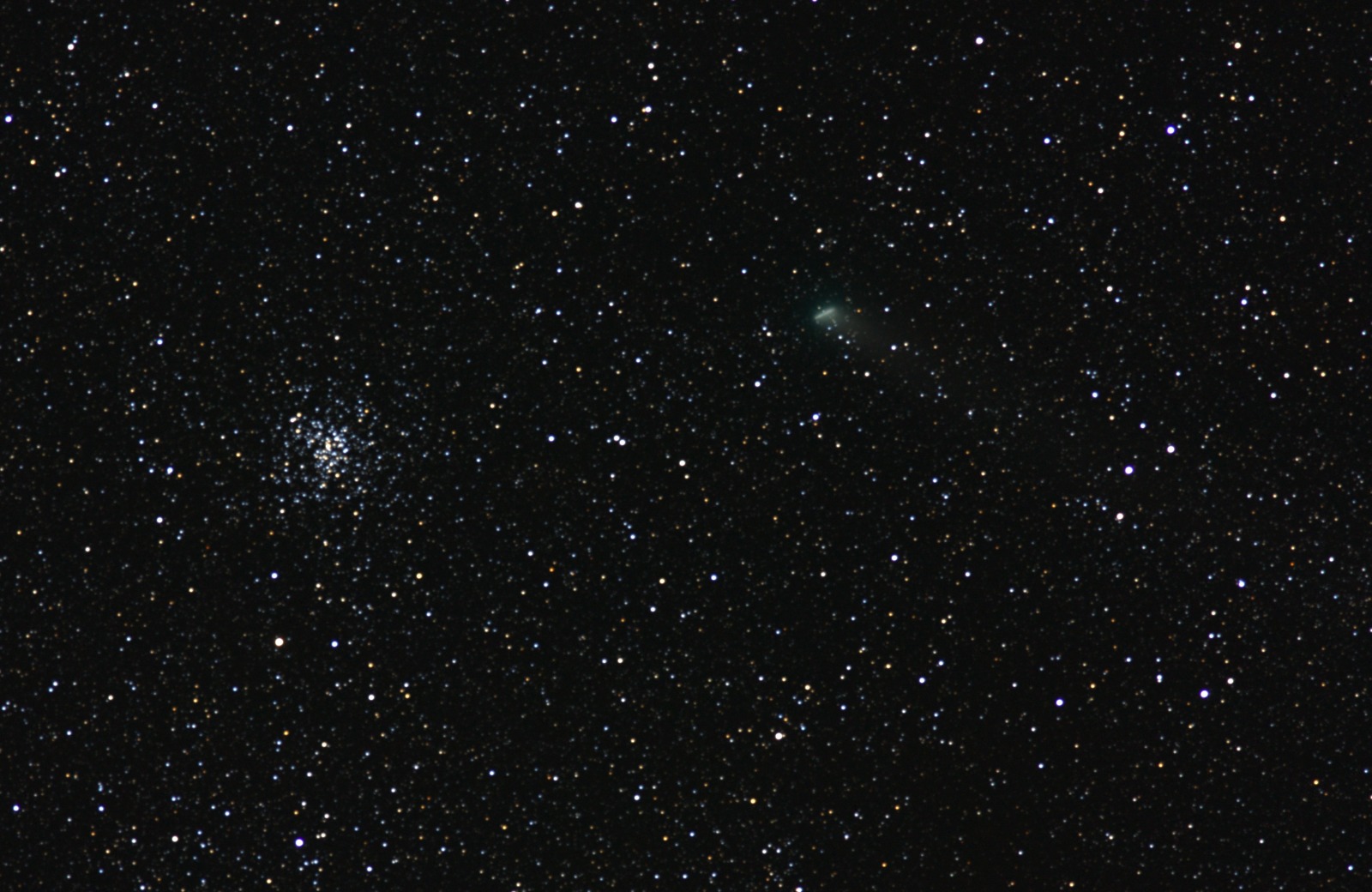 Komet 21P bei M37