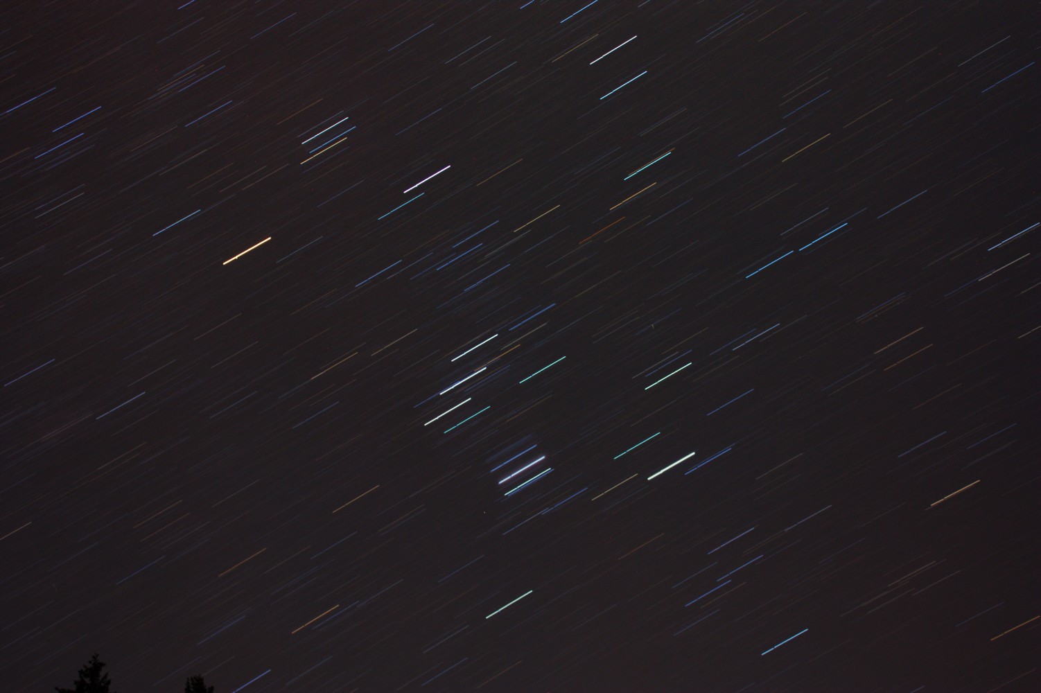 Sternbild Orion Strichspur