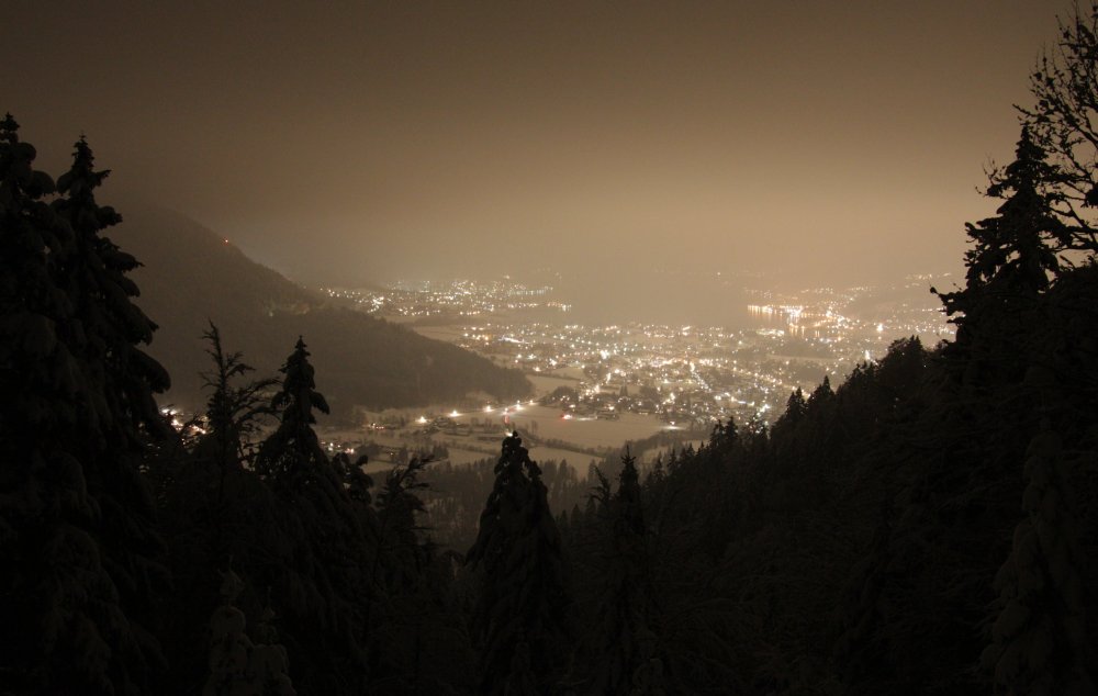 Tegernsee bei Nacht