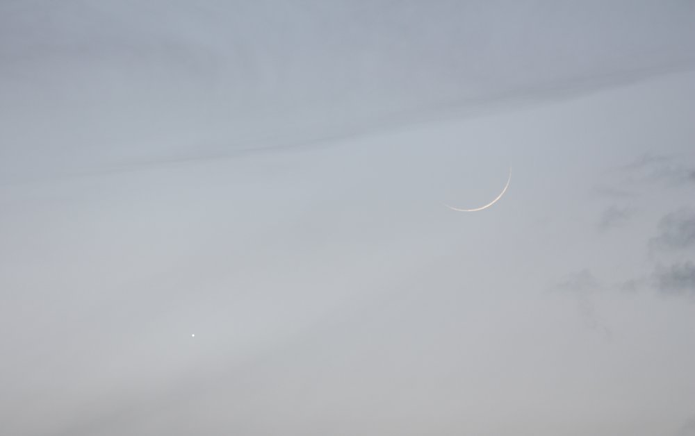 crescent and jupiter