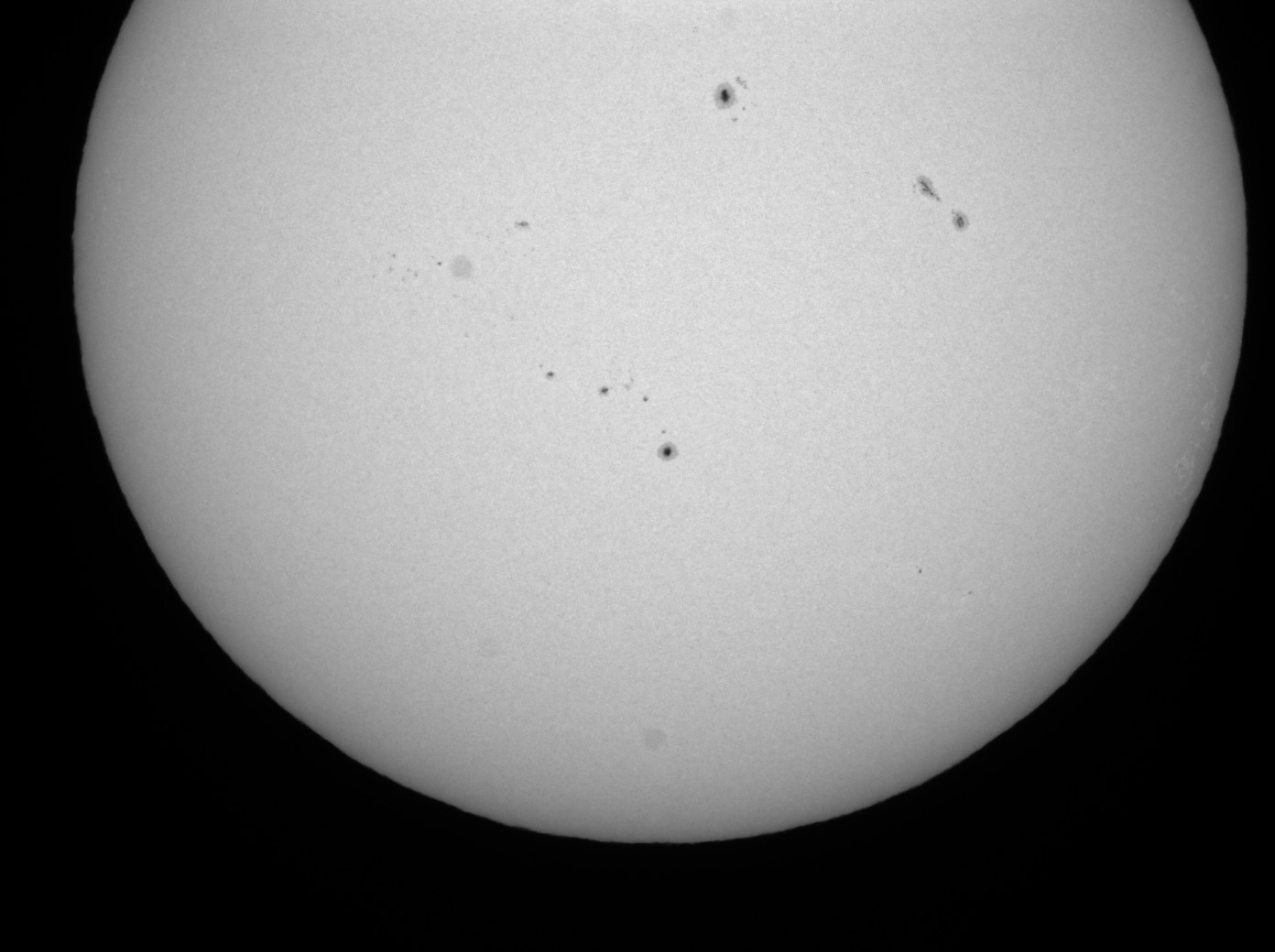 Sonnen nach dem Venustransit