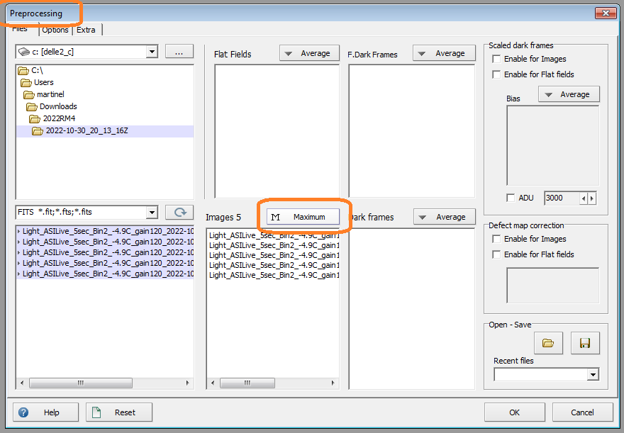 Preprocessing in AA7