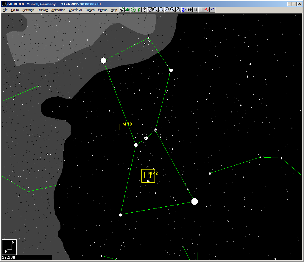 Sternbild Orion