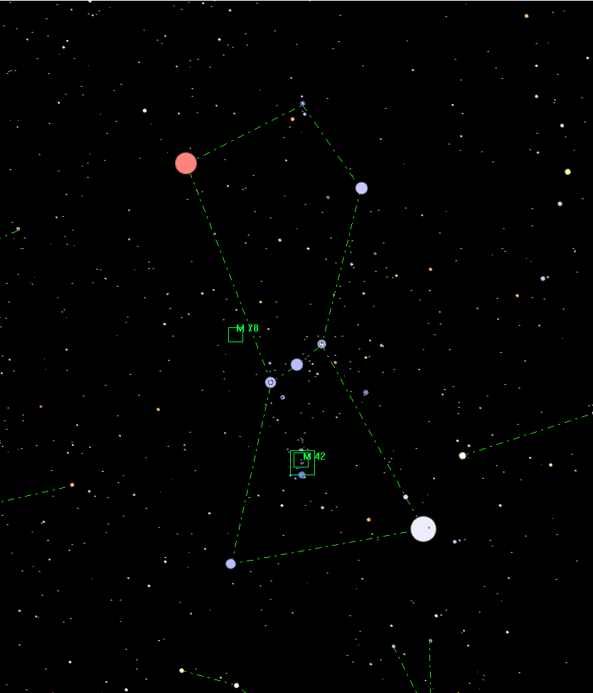 Sternbild Orion, Guide 9